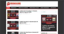 Desktop Screenshot of prediksiscore.com